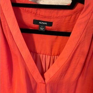 Alfani Women's Orange Blouse
